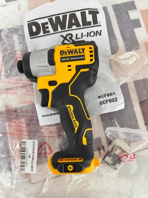 DeWALT DCF801 12V Li-Ion XR Slagschroevendraaier brushless, Doe-het-zelf en Verbouw, Gereedschap | Handgereedschap, Nieuw, Ophalen of Verzenden