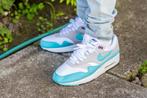 Nike Air Max 1 OG Anniversary Aqua 44, Blauw, Nike, Ophalen of Verzenden, Sneakers of Gympen