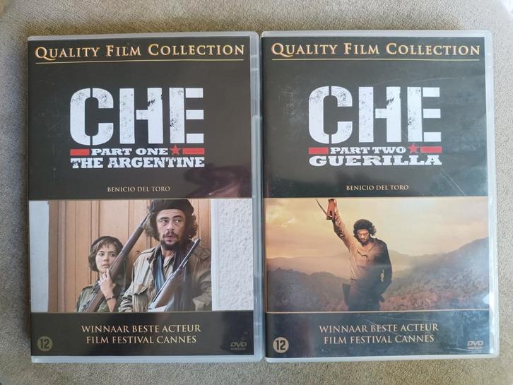 Che - part one + part two - Benicio Del Toro - DVD, Cd's en Dvd's, Dvd's | Overige Dvd's, Boxset, Vanaf 12 jaar, Ophalen of Verzenden