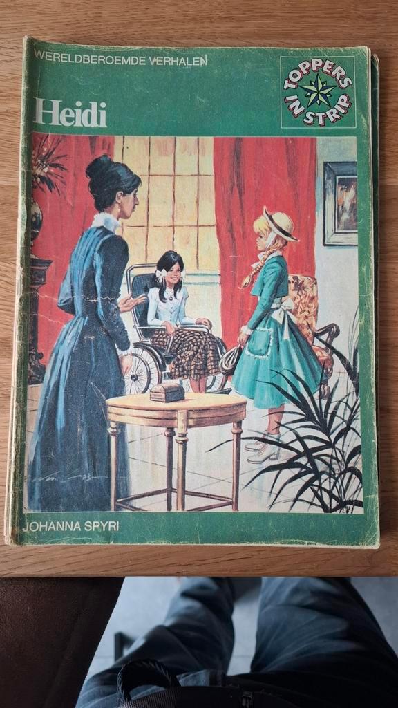 Heidi - Toppers in Strip - Johanna Spyri, Boeken, Stripboeken, Gelezen, Eén stripboek, Ophalen of Verzenden