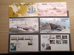 postzegels schepen jersey, guernsey, aland, foroyar, Verzenden, Overige thema's