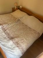 Te koop Seniorenbed, Ophalen, Bruin, Tweepersoons, 200 cm