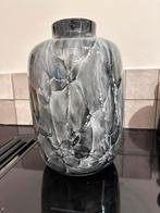 Vaas toronto large fidrio nero glas, Huis en Inrichting, Woonaccessoires | Vazen, Overige kleuren, Ophalen of Verzenden, Minder dan 50 cm