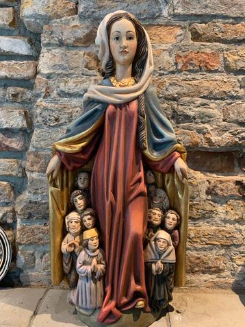 Schutzmantelmadonna/ hout beschikbaar voor biedingen