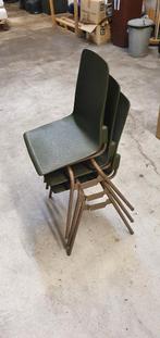 Stapel- en Schakelstoelen Militair Groen, voor aan de milita, Ophalen, Gebruikt, Overige kleuren, King Of Chairs