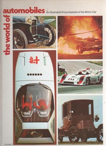 Autoboeken uit de serie THE WORLD OF AUTOMOBILES beschikbaar voor biedingen