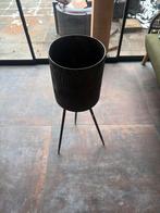 Metalen plantenbak op poten, Tuin en Terras, Minder dan 60 cm, Rond, Nieuw, Ophalen of Verzenden