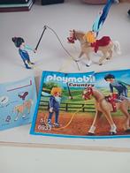 Playmobil set 6933 voltigepaard met vrouwen, Kinderen en Baby's, Speelgoed | Playmobil, Ophalen of Verzenden, Zo goed als nieuw