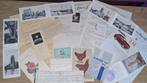 Leuke set vintage papieren ephemera 3, Ophalen of Verzenden, Gebruikt, Overige merken