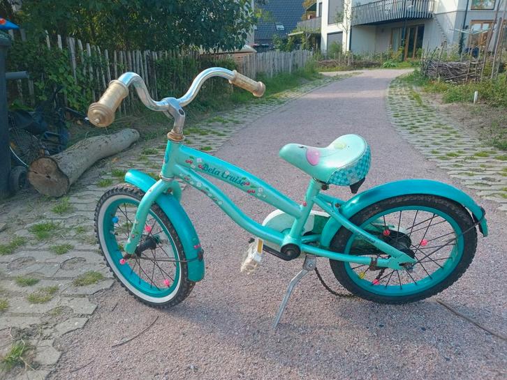 Leuke kinderfiets cruiser met wat onderhoud 16 inch, Fietsen en Brommers, Fietsen | Kinderfietsjes, Gebruikt, 16 tot 20 inch, Ophalen