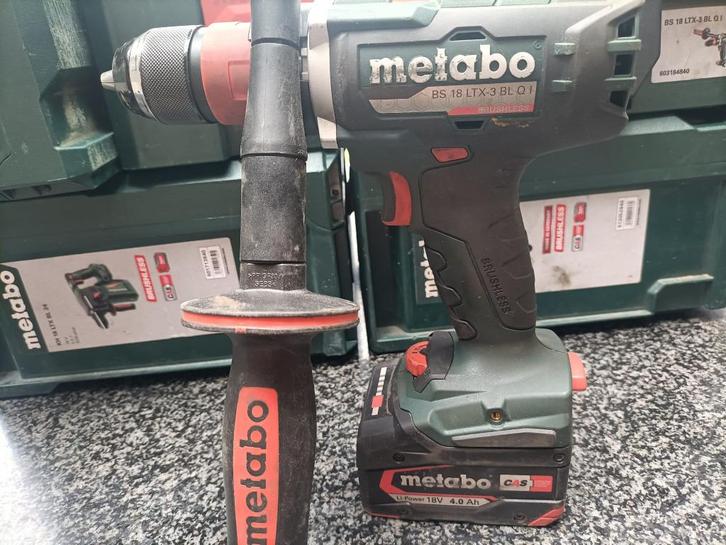 Metabo accu gereedschap set, Doe-het-zelf en Verbouw, Gereedschap | Overige machines, Zo goed als nieuw, Ophalen of Verzenden