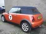 Mini Mini Cabrio 1.6 Cooper Chili - Stoelverwarming -, Auto's, Voorwielaandrijving, Gebruikt, Zwart, Cabriolet