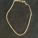 Gold plated Venetiaanse ketting van amerik, Ophalen of Verzenden, Goud, Overige materialen