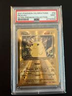 Metal Pikachu PSA 9 - Pokemon Celebrations, Ophalen, Zo goed als nieuw, Losse kaart, Foil