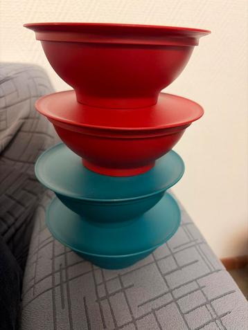Tupperware Opbergkommetjes - 4 stuks beschikbaar voor biedingen