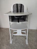 Te koop meegroeistoel kinderstoel hout wit prenatal, Kinderen en Baby's, Kinderstoelen, Ophalen of Verzenden, Stoelverkleiner