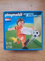Playmobil sports & action voetballer Nederland 4735 *nieuw *, Kinderen en Baby's, Speelgoed | Playmobil, Ophalen of Verzenden