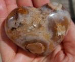 Bloem Agaat hart., Ophalen of Verzenden, Mineraal