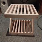 Houten tafel, Ophalen