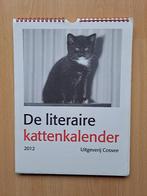 De Literaire kattenkalender, Ophalen of Verzenden, Weekkalender, Zo goed als nieuw