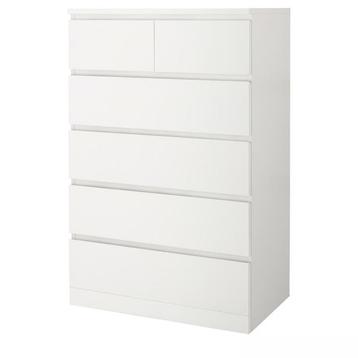 Ikea MALM Ladekast (wit) beschikbaar voor biedingen