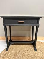 Kastje halkastje nachtkastje gepimpt antraciet, Ophalen of Verzenden, Zo goed als nieuw, Minder dan 45 cm, 55 tot 70 cm