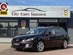 Mazda 6 Sportbreak 2.5 S-VT GT-M 170 pk climate ctr cruise c, Auto's, Mazda, Zwart, 4 cilinders, Bruin, 6 sportbreak