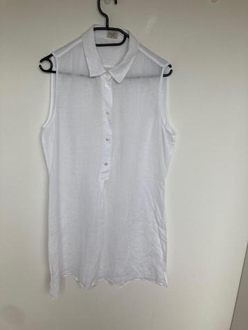 Pauw Amsterdam wit ramie blouse tuniek maat 3 M  beschikbaar voor biedingen