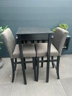 Bartafel met barstoelen, Ophalen, Gebruikt, Inclusief barstoelen