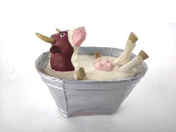 CowParade Koe “Milk Bath” SMALL (zeldzaam)