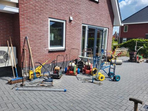 Te huur. Bestratingsgereedschap., Tuin en Terras, Hand-tuingereedschap, Overige soorten, Ophalen