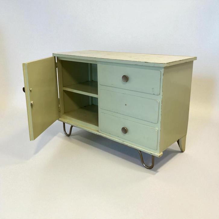 Bauhaus commode 1930-40 origineel, Huis en Inrichting, Kasten | Dressoirs, Gebruikt, 50 tot 100 cm, 25 tot 50 cm, Met lade(s)