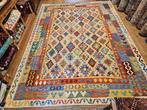 Handgeweven oosterse wollen kelim 352x251, Info@SlatsAntiek.nl, Vof Slats Antiek, Ophalen of Verzenden, Rechthoekig