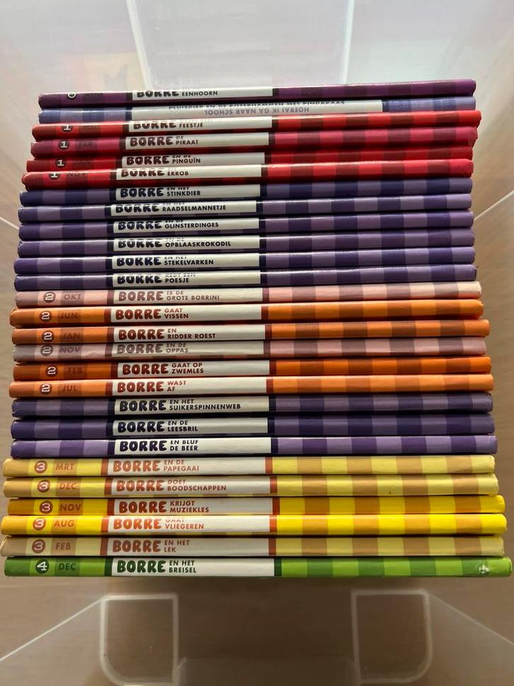 27 BORRE Kinderboeken van Jeroen Aalbers., Boeken, Kinderboeken | Jeugd | onder 10 jaar, Zo goed als nieuw, Fictie algemeen, Ophalen of Verzenden