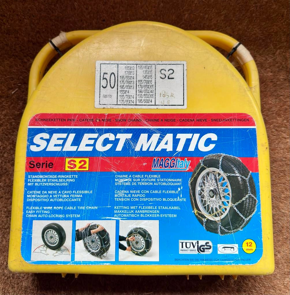 Sneeuwkettingen - 1x gebruikt - Select Matic S2, Ophalen of Verzenden, Gebruikt