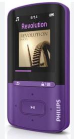 Philips GoGear Vibe - MP4-speler - 4 GB - Paars, Audio, Tv en Foto, Mp4-spelers, Philips, Gebruikt, 2 tot 10 GB, Ophalen