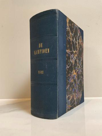 “De Kampioen” ingebonden jaargang A.N.W.B. 1911 beschikbaar voor biedingen