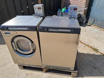 Asko professionele camping wasmachine, droger/muntautomaat beschikbaar voor biedingen