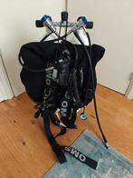 Duikset dubbel 8,5L - GUE configuratie, Ophalen, Zo goed als nieuw, Duikfles