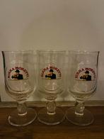 3 glazen Birra Moretti, Verzamelen, Biermerken, Ophalen of Verzenden, Zo goed als nieuw, Glas of Glazen, Overige merken