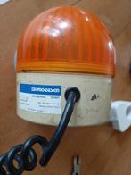 Magnetische oranje flitslamp 12 Volt Techno Design, Auto diversen, Ophalen of Verzenden, Gebruikt