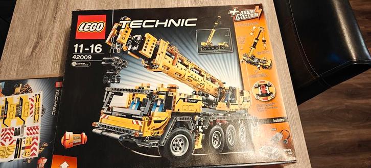Lego Technic 42009 - mobiele kraan MKII, Kinderen en Baby's, Speelgoed | Duplo en Lego, Zo goed als nieuw, Lego, Complete set