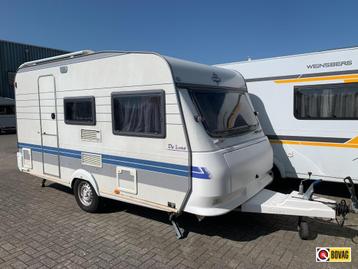 Hobby De Luxe 400 SF Voortent/Fietsdrager beschikbaar voor biedingen