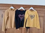 3x longsleeve voor meisje maat 128/134, Ophalen of Verzenden, Zo goed als nieuw, Meisje, Shirt of Longsleeve