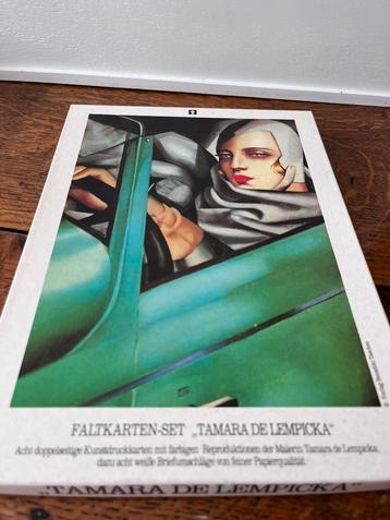 Prachtige kaartenset “Tamara de Lempicka”! beschikbaar voor biedingen