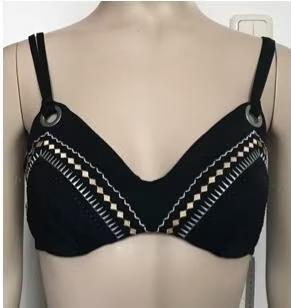 Nieuw seafolly Bikinitop strapless zwart cup D top 38/M 12 beschikbaar voor biedingen