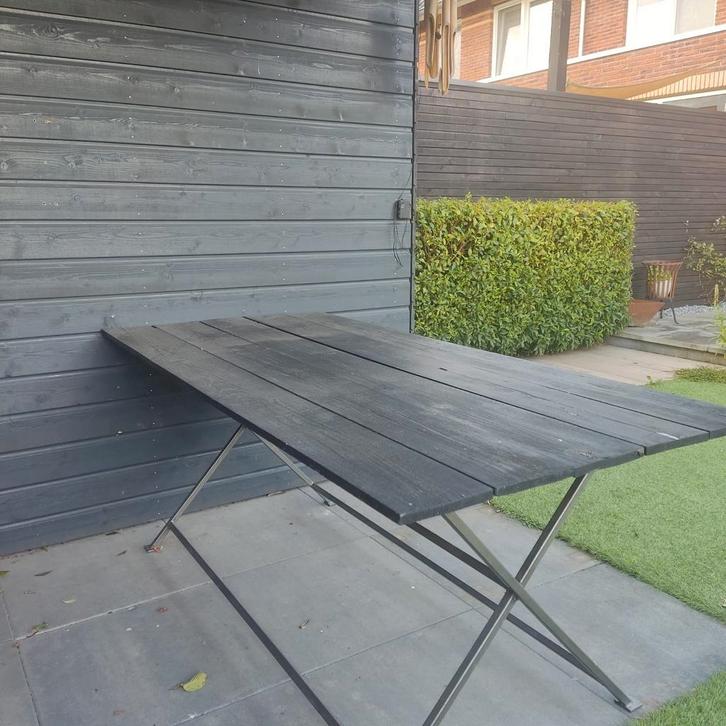 Tuintafel.   190x90 lengte x breedte, Tuin en Terras, Tuintafels, Gebruikt, Rechthoekig, Hout, Ophalen