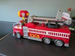 Paw Patrol brandweerwagen met ladder, licht en geluid, Ophalen, Zo goed als nieuw