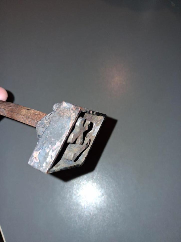 Antieke Brandmerk Stempel, Antiek en Kunst, Antiek | Gereedschap en Instrumenten, Ophalen of Verzenden