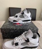 Jordan 4 Military Black (met doos), Verzenden, Zwart, Nieuw, Sneakers of Gympen